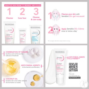 Bioderma Sensibio DS+ Cremă Calmanta Și Purifiantă Pentru Piele Sensibilă 40ml - Img 4