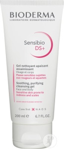 Bioderma Sensibio DS + Gel De Curățare Calmant Și Purifiant 200ml