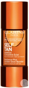 Clarins Self Tan Addition Concentrat Eclat Autobronzant Pentru Față Flacon 15ml