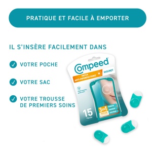 Compeed Plasture Discret Anti-Imperfecțiuni Plasture Hidrocoloid 15 Bucăți - Img 3