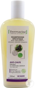 Dermaclay Șampon Bio Împotriva Căderii Părului Flacon 250ml