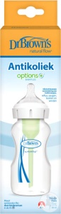 Dr. Brown's Options+ Biberon Anticolici Gât Larg 270ml 1 Bucată