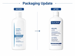 Ducray Kelual Elution Șampon Blând Reechilibrant 400ml - Img 2