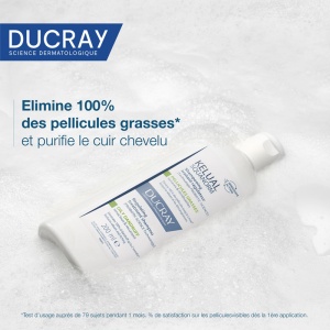 Ducray Kelual Squanorm Șampon Tratament Reglator Anti-Mătreață Pentru Scalp Gras 200ml - Img 7