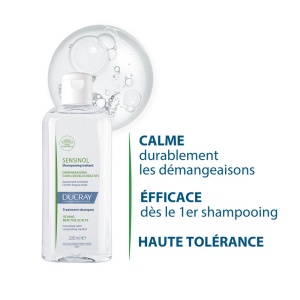 Ducray Sensinol Șampon Calmant Pentru Scalp Sensibil Cu Mâncărime 400ml - Img 5