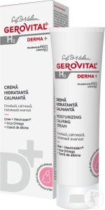 Gerovital H3 Derma+ Cremă Hidratantă Calmantă 50ml
