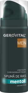 Gerovital Men Spumă De Ras Mentol 200ml