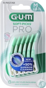 Gum Soft-Picks Pro Bețișoare Interdentare Medium 60buc