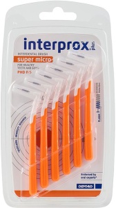 Interprox Plus Periuță Interdentală Super Micro 6 Bucăți
