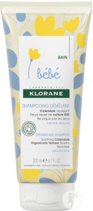 Klorane Bébé Șampon Delicat Pentru Nou-Născuți Și Bebeluși Tub 200ml