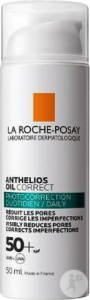 La Roche‑Posay Anthelios Oil Correct Gel‑Crema Solar Matifiant SPF50+ Pentru Piele Grasă 50ml