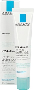 La Roche-Posay Hydraphase HA UV Cremă Hidratantă Lejeră SPF25 Tub 40ml