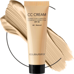 Les Couleurs De Noir Cremă CC Cremă Corecție Completă SPF30 Nuanța 02 Natural Tub 30ml