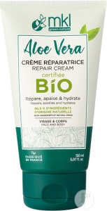 MKL Green Nature Aloe Vera Cremă Reparatoare 3în1 Bio Față Corp Şi Mâini 150ml
