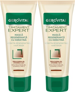 Pachet Gerovital Tratament Expert Mască Regenerantă 2x150ml
