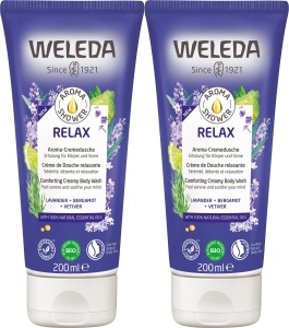 Pachet Weleda Aroma Shower Relax Cremă De Duș Relaxantă 2x200ml