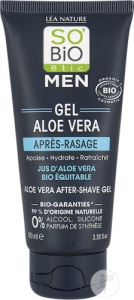 So'Bio Étic Men Gel After‑Shave Cu Suc De Aloe Vera Bio Tub 100ml
