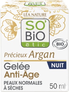 So'Bio Étic Precious Argan Gel De Noapte Anti-Îmbătrânire Ten Normal-Uscat 40ml