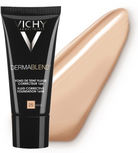 Vichy Dermablend Fond De Ten Corector Fluid 16h 25 Nude Tub 30ml - Img 3