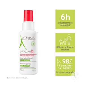 A-Derma Cutalgan Spray Revigorant Ultra-Calmant Flacon 100 ml - Img 3