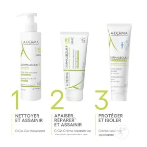 A-Derma Dermalibour+ Cremă Barieră Izolatoare Calmanta Piele Iritată Si Afectată 100ml - Img 5