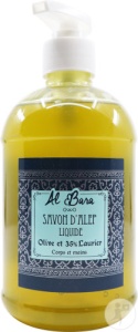 Al Bara Săpun De Alep Lichid 35% Dafin Pentru Față Și Corp Flacon-Pompiță 500ml