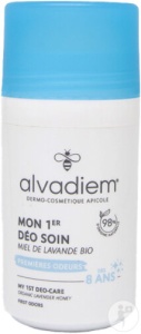 Alvadiem Primul Meu Deodorant Cu Miere De Lavandă Bio Roll-On 40ml
