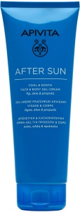 Apivita Gel-Cremă După Plajă Față Și Corp Răcoritoare Calmantă 200ml