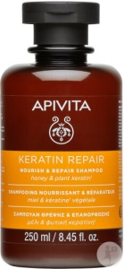 Apivita Keratin Repair Şampon Hrănitor Şi Reparator 250ml