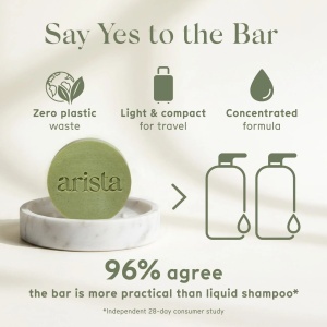 Arista Ayurveda Șampon Solid Antimătreață 80g - Img 4