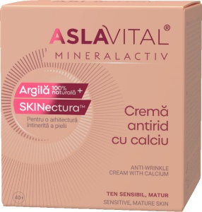 Aslavital Cremă Antirid Cu Calciu 50ml - Img 2
