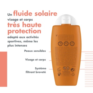 Avène Fluid De Protecție Solară Sport SPF50+ Pentru Piele Sensibilă Flacon 100ml - Img 3