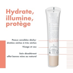 Avène Hydrance BB Cremă Hidratantă Bogată Colorată Piele Sensibilă Uscată Și Foarte Uscată 40ml - Img 4