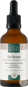 Comptoir Des Huiles Ulei De Neem Anti-Imperfecțiuni Bio Pentru Față Și Păr Piele Cu Probleme 50ml