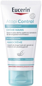 Eucerin Atopicontrol Cremă De Mâini Pentru Piele Uscată Cu Tendință Atopică Tub 75ml
