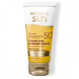 Gerovital Sun Cremă Corp Protecție Solară SPF50+ Tub 150ml