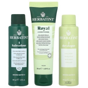 Herbatint Vopsea De Păr Permanentă 6D Blond Auriu Închis 1 Kit - Img 4