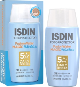 Isdin Fotoprotector Pediatrics Fusion Water 5 Stars Protecție Solară SPF50 Față/Corp 50ml