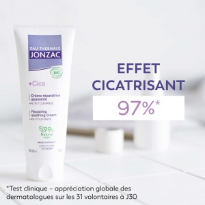 Jonzac Eau Thermale +Cica Cremă Reparatoare Calmantă Pentru Piele Iritată/Fragilizată/Deteriorată Bio 100ml - Img 2