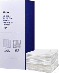 Klairs Toner Mate 2-În-1 Dischete Demachiante 120 Bucăți