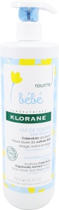 Klorane Bébé Lapte De Curățare Față Mâini Zona Scutecului 750ml