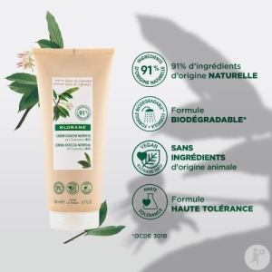 Klorane Cupuaçu Bio Cremă De Duș Nutritivă Cu Floare De Cupuaçu Curăță & Hrănește 200ml - Img 2