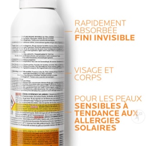 La Roche-Posay Anthelios XL Spray Cu Protecţie Solară SPF50+ Ten Sensibil 200ml - Img 2
