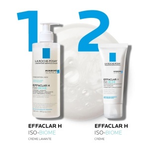 La Roche-Posay Effaclar H ISO-Biome Cremă De Curățare Față Și Corp 390ml - Img 7