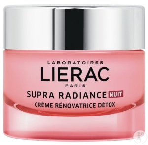 Lierac Supra Radiance Cremă De Noapte Reînnoire Detox 50ml
