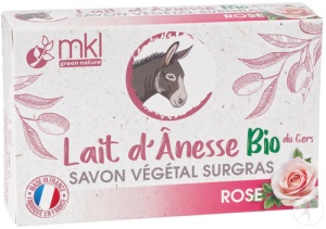 MKL Green Nature Săpun Vegetal Ultra Hrănitor Cu Lapte De Măgăriță Bio Aromă Trandafiri 100g