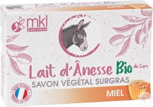 MKL Green Nature Săpun Vegetal Ultra Hrănitor Cu Lapte De Măgăriță Bio Miere 100g