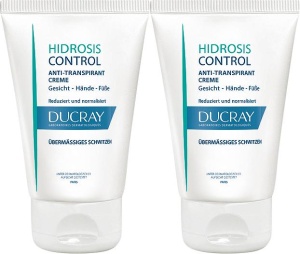 Pachet Ducray Hidrosis Control Cremă Pentru Față/Mâini/Picioare 2x50ml