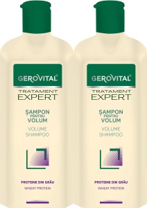 Pachet Gerovital Tratament Expert Șampon Pentru Volum 2x250ml