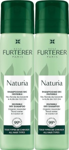 Pachet René Furterer Naturia Șampon Uscat Invizibil Pentru Toate Tipurile De Păr 2x75ml